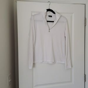 3/4 zip fleece top